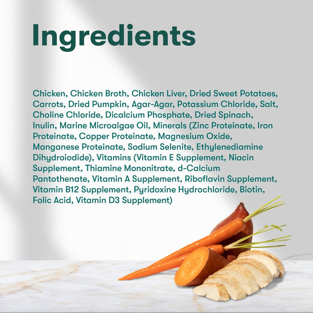 Jinx Chopped Chicken Recipe Natural Wet Dog Food, Grain-Free, 13 Oz. Can