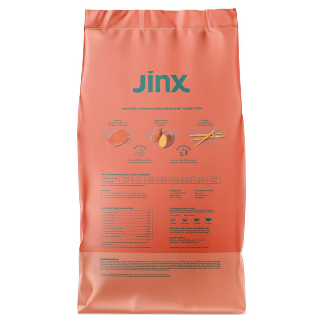 Jinx Salmon, Sweet Potato & Carrot Dry Dog Food, Grain Free, 23.5 Lb. Bag