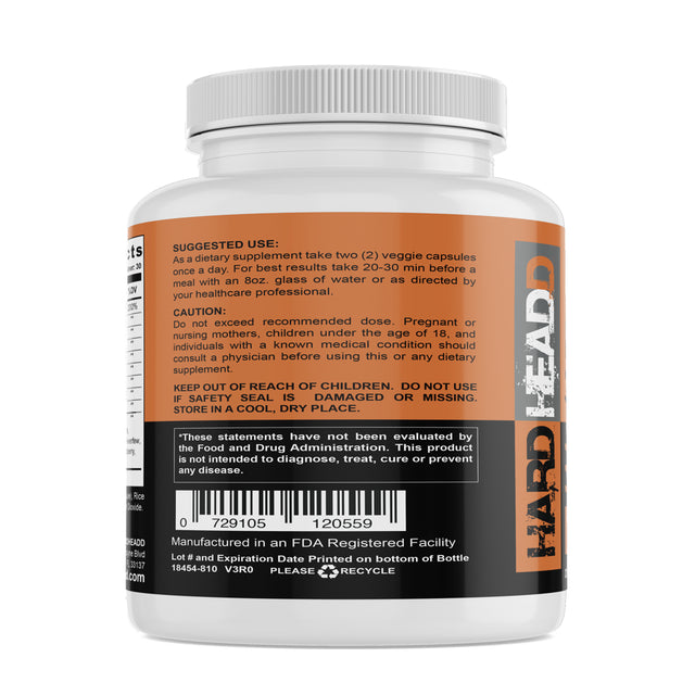 HARD HEADD Liver Support Supplement – Body Detox and Cleansing – Natural Vitamin a Source – Boost Metabolism