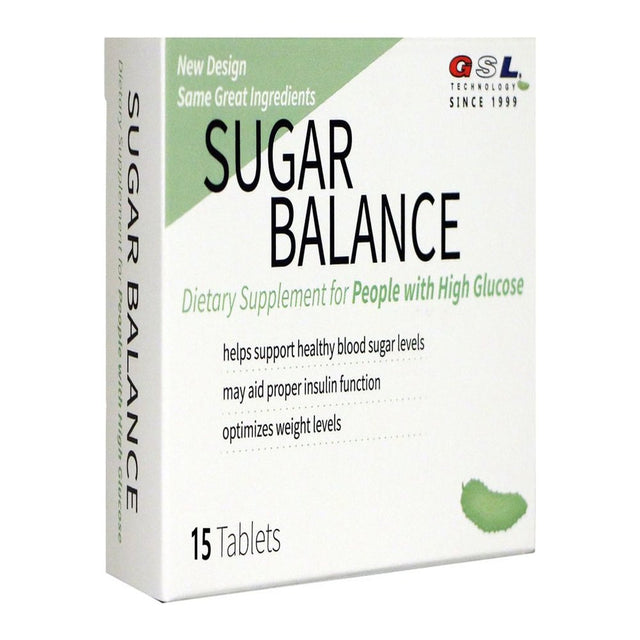 GSL Sugar Balance 90 Tablets(6 Boxes)