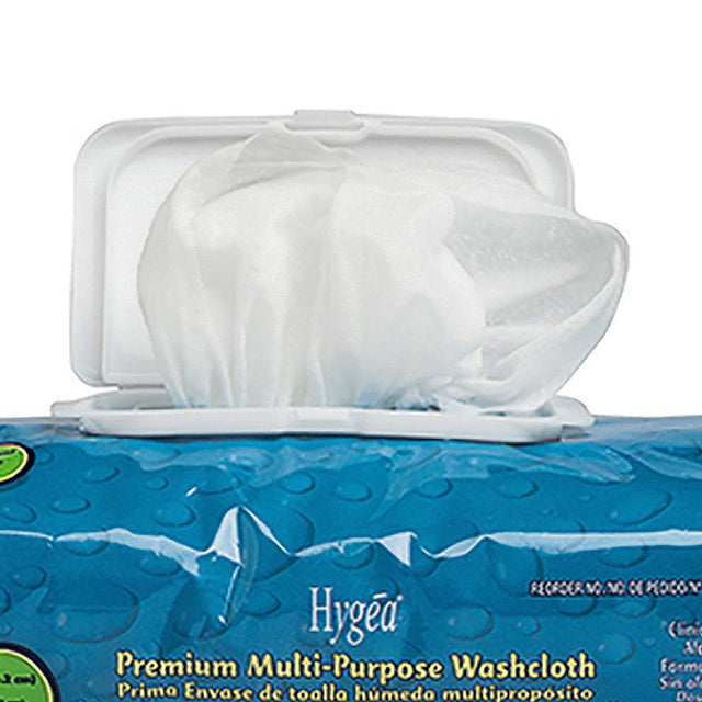 Hygea Personal Wipes for Adults, Disposable Washcloths, 60 Count, 1 Pack