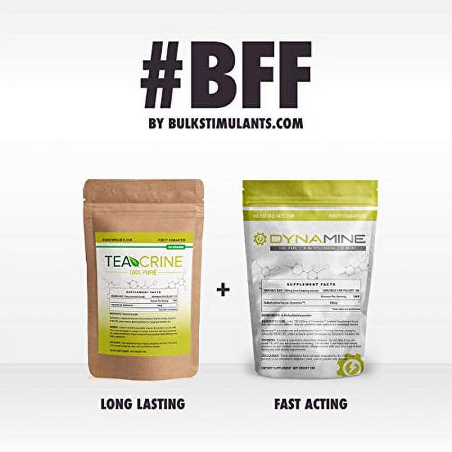 TEACRINE | Theacrine 100% Pure Bulk Powder | 133 Servings | New Nootropic Stimulant for Energy Endurance & Focus