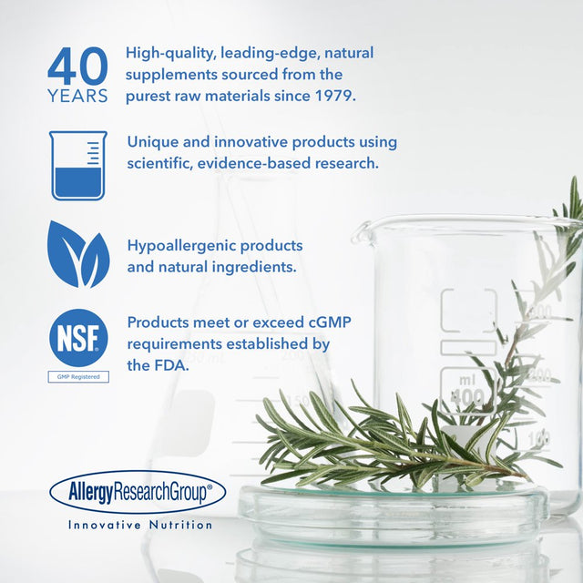 Allergy Research Group - Essential-Biotic COMPLETE - High Potency Probiotic, No Refrigeration - 60 Vegetarian Capsules