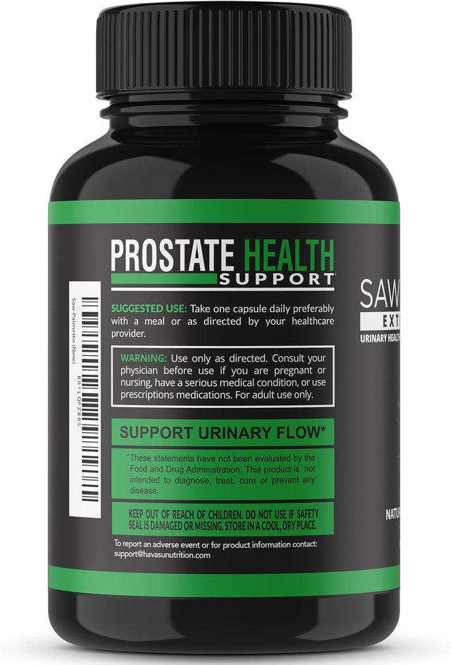 L Arginine and Saw Palmetto Capsules to Support Male Health | Performance and Prostate Health | Aids in Vascular Support from Nitric Oxide | 120 L-Arginine Capsules and 100 Saw Palmetto Capsules