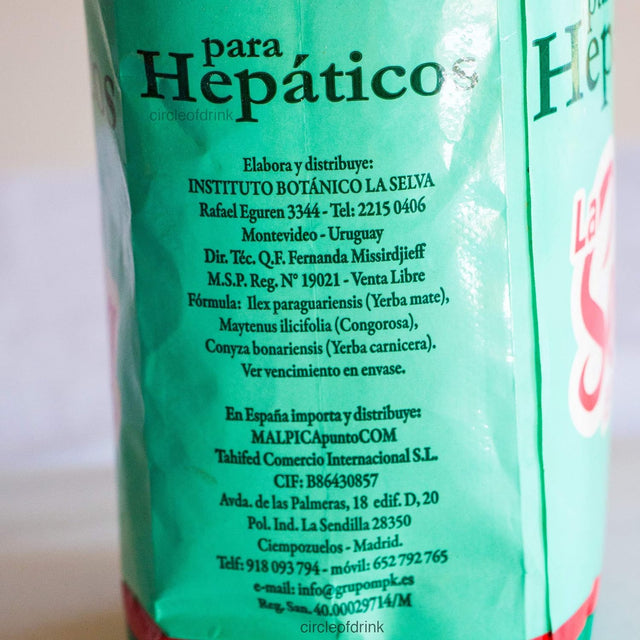 La Selva Yerba Mate Para Hepaticos - 1KG