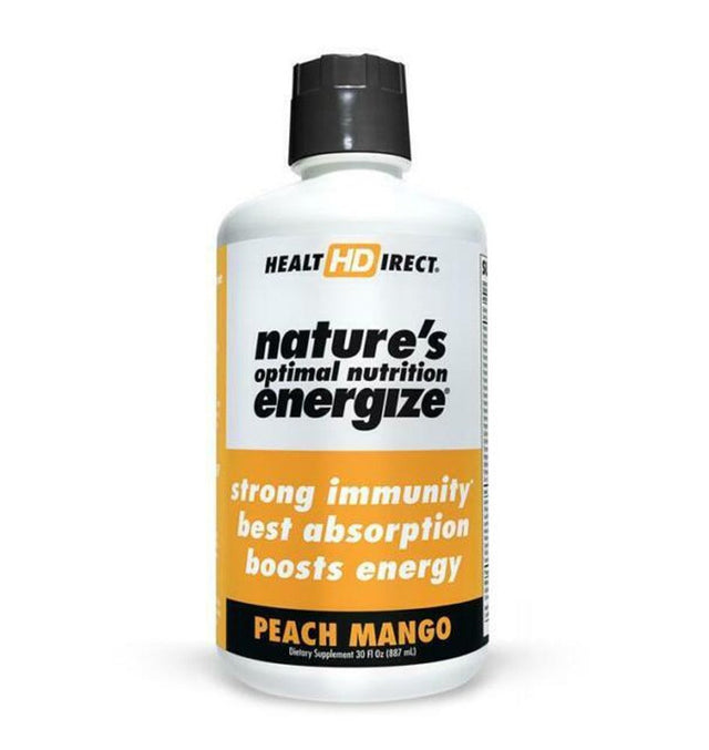 Health Direct Nature'S Optimal Nutrition Energize Peach Mango Splash -- 30 Fl Oz