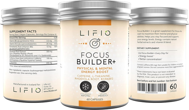 Focus Builder+ | 60 Capsules