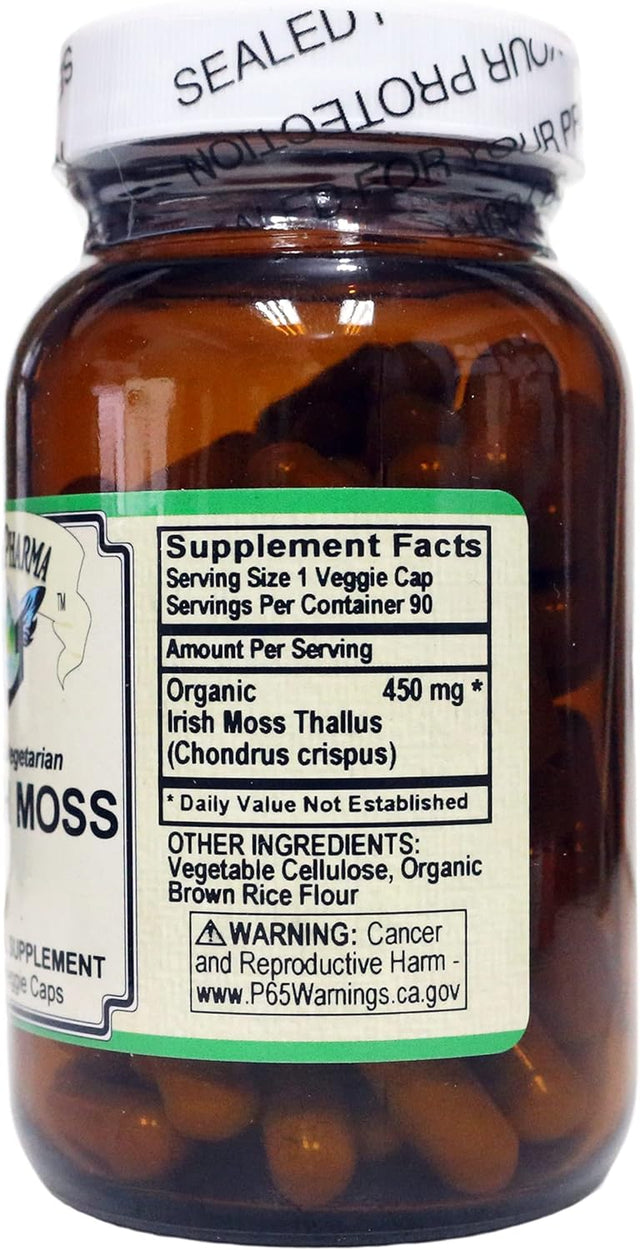 Irish Moss (Organic Irish Moss Thallus) 450Mg Vcaps