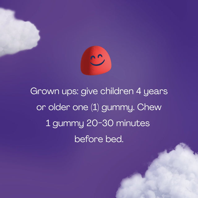 Hello Bello Kid'S Sleep Well, Strawberry Gummies with Melatonin for Sleep Support, 60Ct