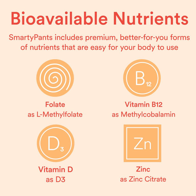 Smartypants Kids & Toddler Multi Gummy Vitamins with D3, C & B12 - 60Ct