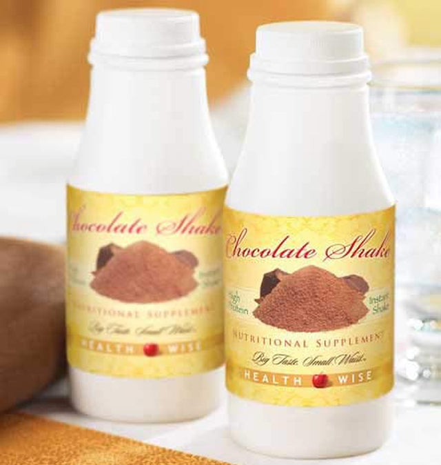 Fit Wise Chocolate Weight Loss Shake Shake Bottles (6 Pack)