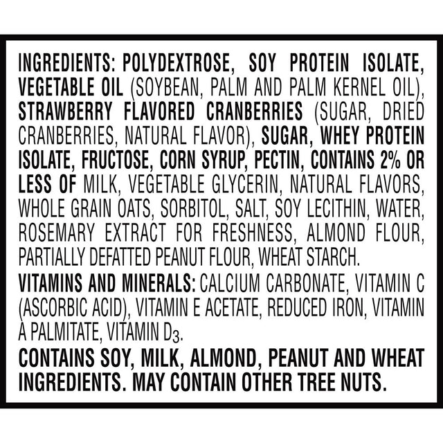 Kellogg'S Special K Strawberry Chewy Protein Meal Bars, Ready-To-Eat, 9.5 Oz, 6 Count