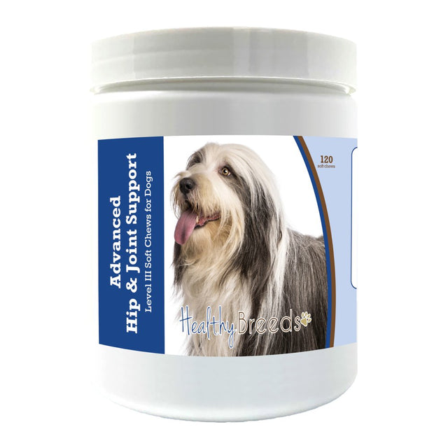 Healthy Breeds Bearded Collie Advanced Hip & Joint Support Level III Soft Chews for Dogs 120 Count