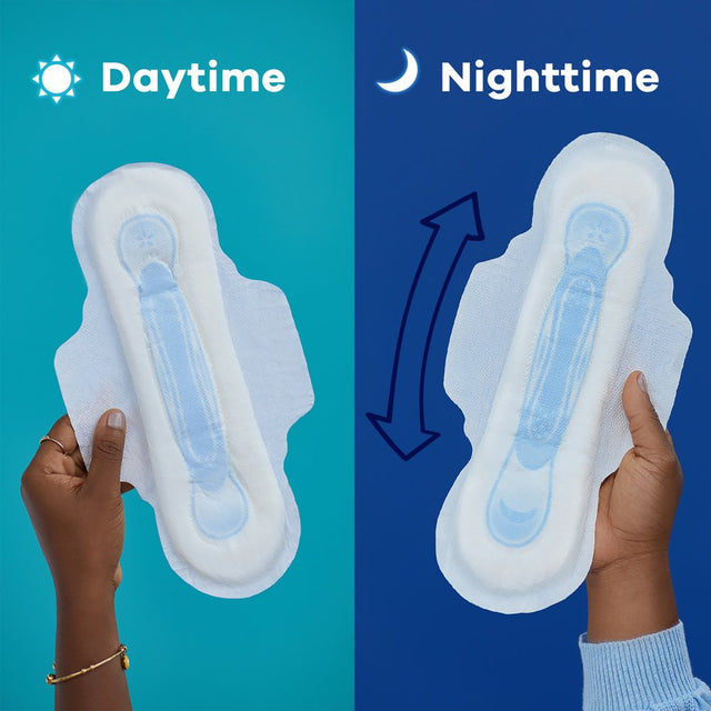 Always Maxi Overnight Pads with Wings, Size 5, Extra Heavy Overnight, Unscented, 20 Count