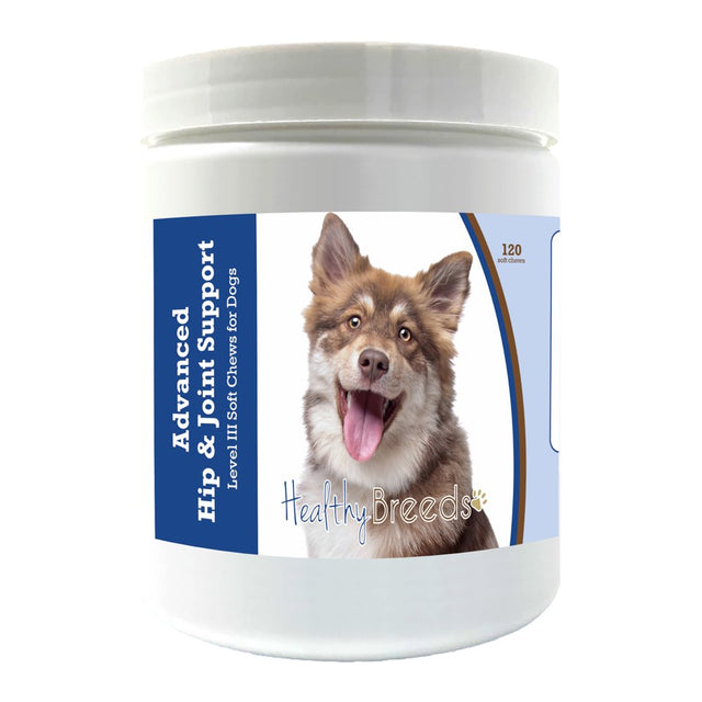 Healthy Breeds Finnish Lapphund Advanced Hip & Joint Support Level III Soft Chews for Dogs 120 Count