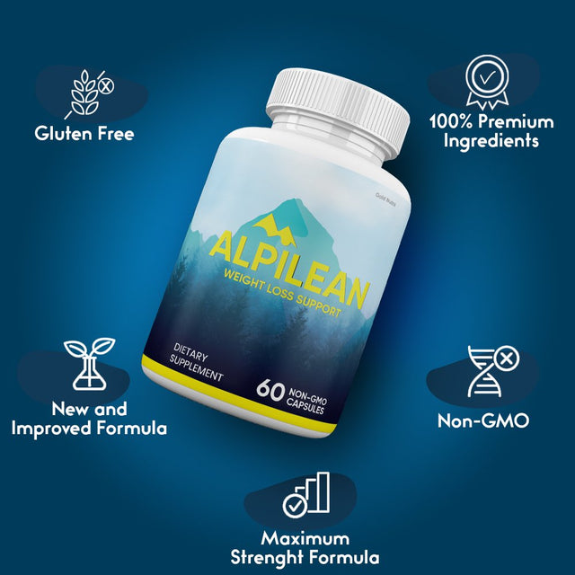 Alpilean Pills, Alpilean Ice Hack Capsules Advanced Formula Supplement, Original Maximum Strength Formula (3 Pack)