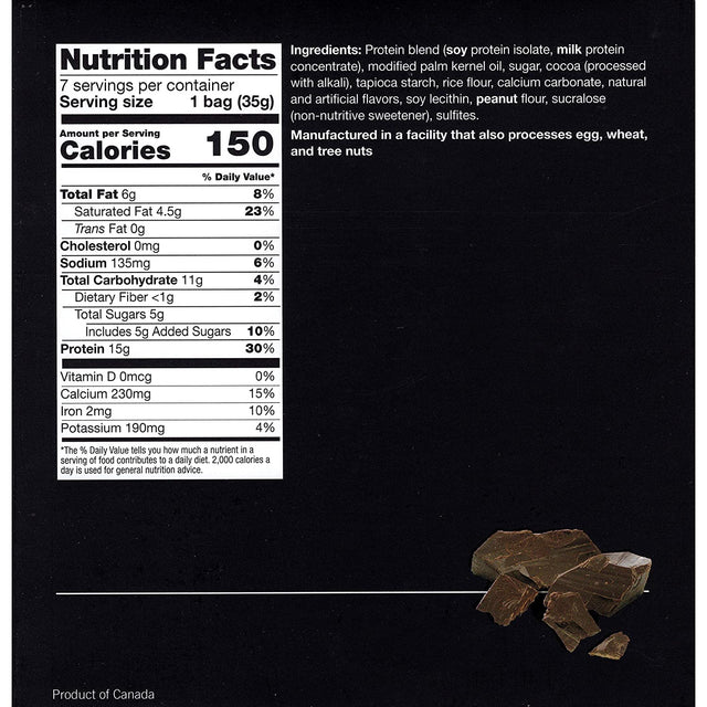 Ideal Protein Compatible Proti Fit High Protein Chocolate Coated Soy Snacks