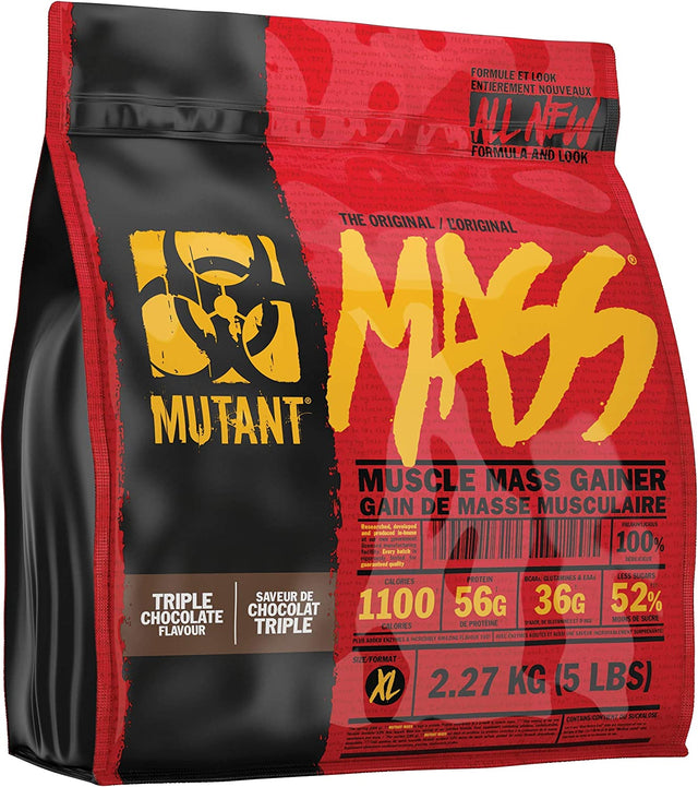 Fit Foods Mutant Mass, Triple Chocolate, 2.2 Kg