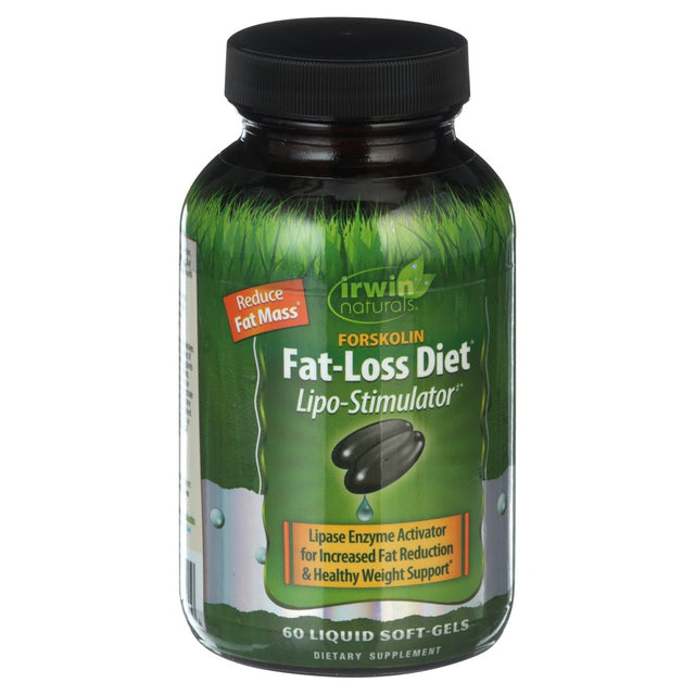 Irwin Naturals Forskolin Fat-Loss Diet 60 Liquid Soft Gels