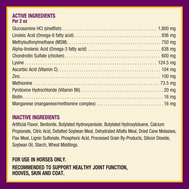 Horse Health Joint Combo Hoof & Coat 3.75 Pounds 30 Day Supply