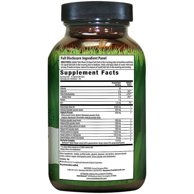 Irwin Naturals Extra Strength Colon Flush, 60 Liquid Soft-Gels