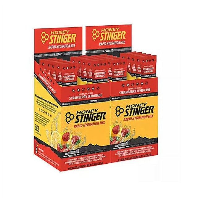 Honey Stinger Rapid Hydration Mix, Prepare, Strawberry Lemonade (20 Ct.)