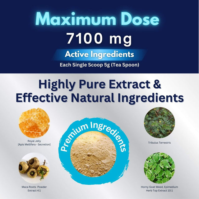 Fertiox Ultimate Libido Booster,Testosterone Booster,Immunity,Vitality Support for Men & Women, 4 in One ,Made in Canada