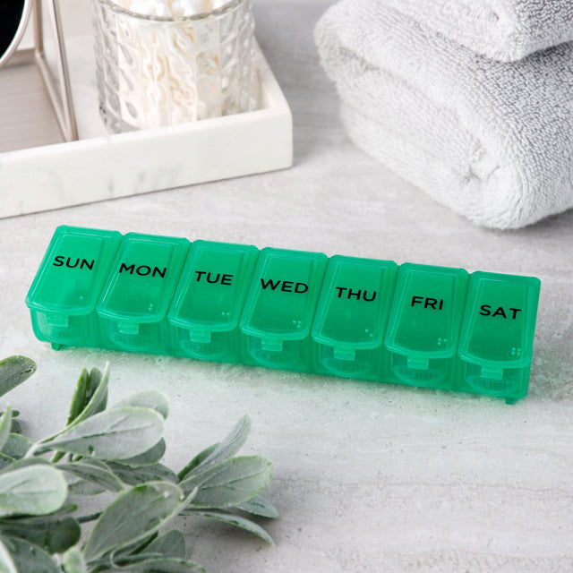 Equate XL AM/PM Weekly Pill Planner, 7.5"