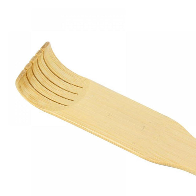 Bamboo Back Scratcher, Newest Polished Thicken Extended Backscratchers for Adults Men Women,Wooden Self-Treatment Back Itching Artifact