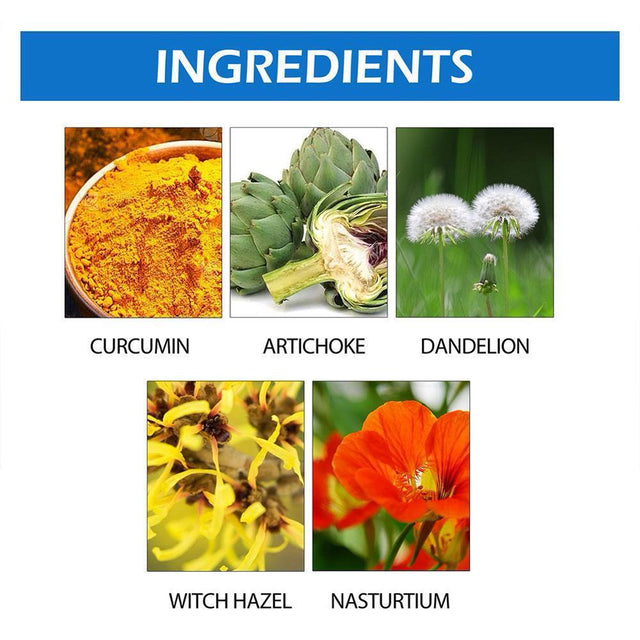 Intense Antioxidant Liver Cleanse Detox & Repair Burst Beads Patch