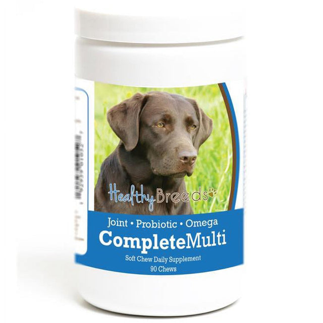 Healthy Breeds 192959010527 Labrador Retriever All in One Multivitamin Soft Chew - 90 Count
