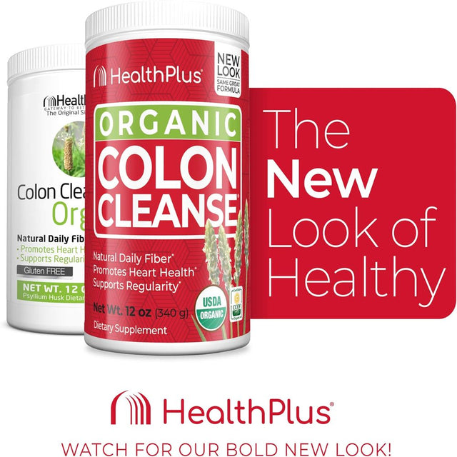 Health plus Organic Colon Cleanse Digestive Support, 12 Ounces, 56 Servings