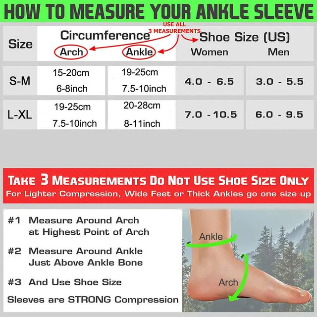 4 Pairs Neuropathy Socks, Foot Compression Ankle Brace for Men and Women(Black-L/Xl)