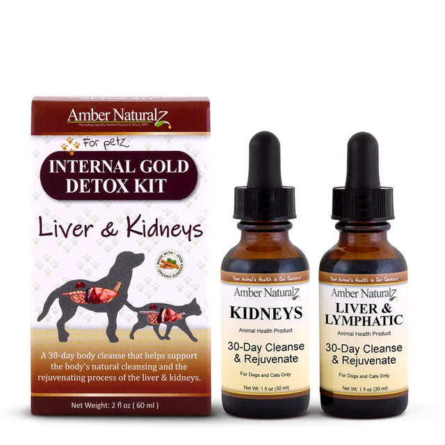 Internal Gold Detox Kit for Pets