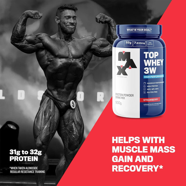 1.98Lbs Concentrate & Hydrolyzed Whey Protein Isolate | Muscle Growth & Recovery | Keto Friendly & Low Carb | 23 Servings