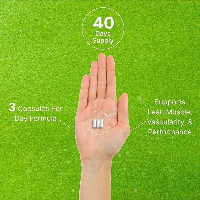 L-Arginine 1500 Mg, 120 Capsules, 3-1 Support, Arginine HCL, AAKG & L-Citrulline, Nitric Oxide Booster, Extra Strength L-Arginine Supplement