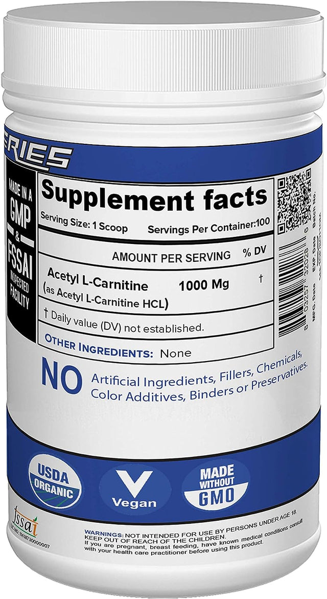 Acetyl L-Carnitine (Alcar) (100 Grams)