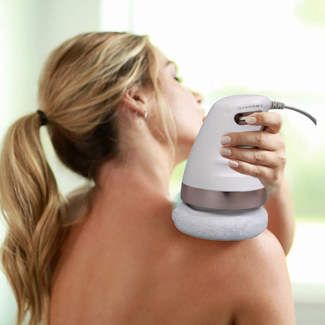 Body Sculpting Machine, Cellulite Massager with 9 Skin Friendly Washable Pads,Electric Beauty Sculpt Massager Cellulite Massager for Men and Women Belly Legs Arms