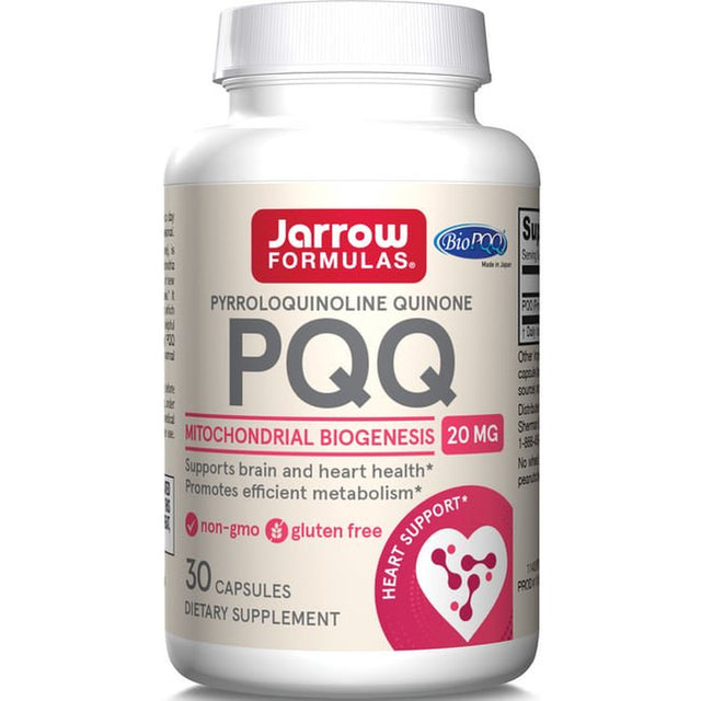 Jarrow Formulas PQQ, 20 Mg, 30 Capsules