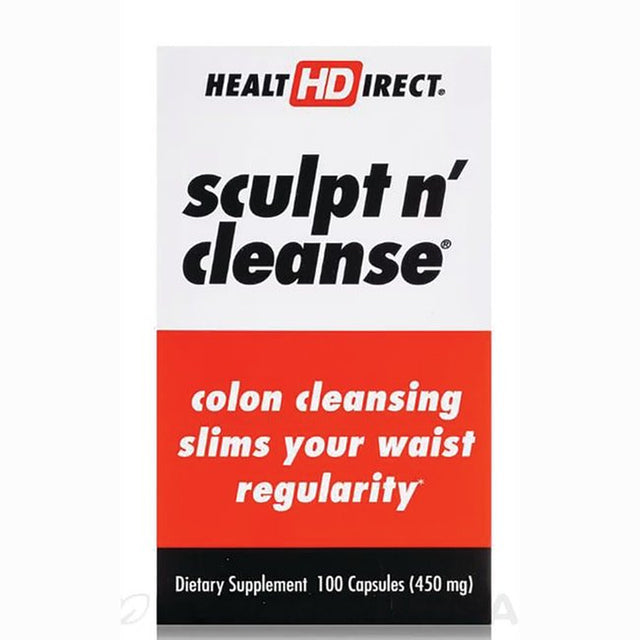 Health Direct Sculpt N' Cleanse 450 Mg 100 Vegan Caps