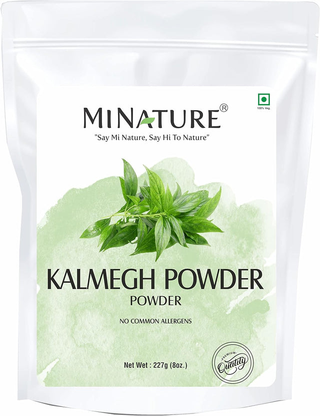 Kalmegh Powder (Andrographis Paniculata)(Green Chiretta) by Mi Nature | 227G(8Oz) (0.5Lb) | Immune Support | “King of Bitters”