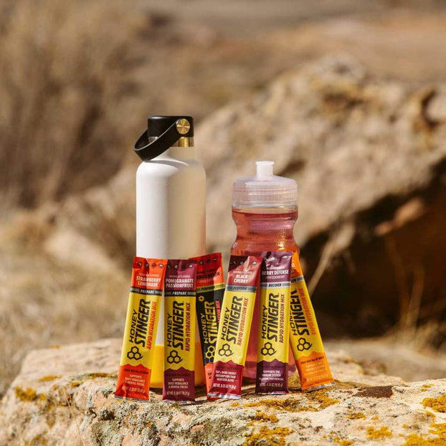 Honey Stinger RECOVER Rapid Hydration Mix - Berry Defense, Sports Nutrition (24 Count)