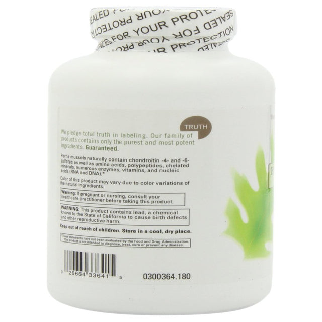 Foodscience of Vermont New Zealand Green Lipped Sea Mussel Supplement, 180 Capsules - Supports Joint Health, Mobility and Comfort…