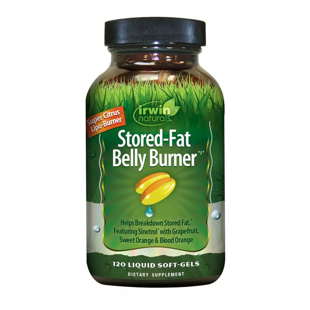 Irwin Naturals Stored Fat Belly Burner - 120 Liquid Softgels