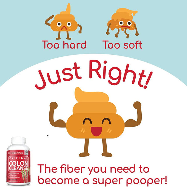 Health plus the Original Colon Cleanse - 200 Capsules