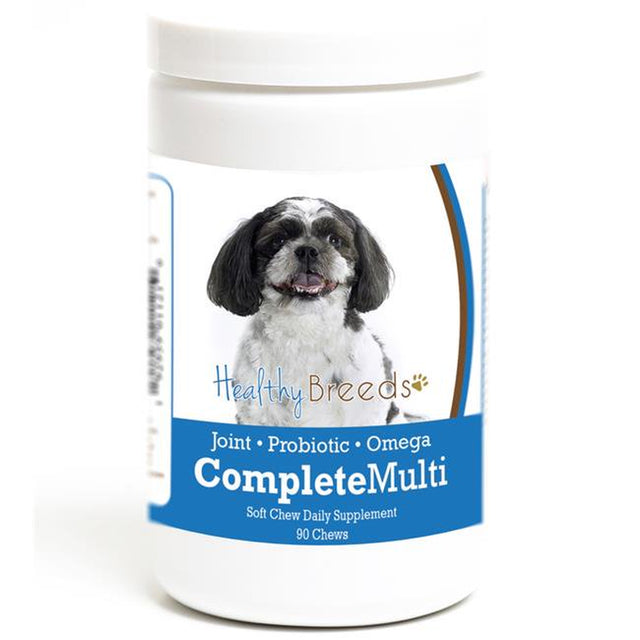 Healthy Breeds 192959011210 Shih-Poo All in One Multivitamin Soft Chew - 90 Count