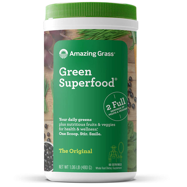 Amazing Grass Greens Blend Superfood + Amazing Grass Greens Blend Detox & Digest