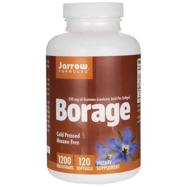Jarrow Formulas, Inc. Borage 1,200 Mg 120 Sgels