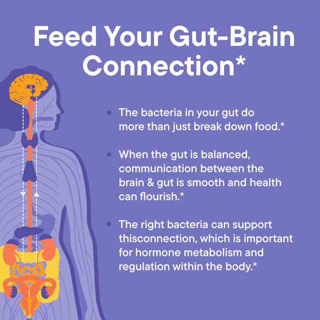 Nouri Menopause Health Probiotic with Omega and Resveratrol Vegan Capsules, 30 Day Supply