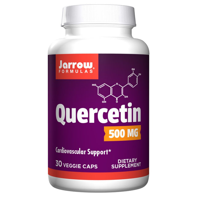 Jarrow Formulas Quercetin, 500 Mg, 30 Veggie Caps